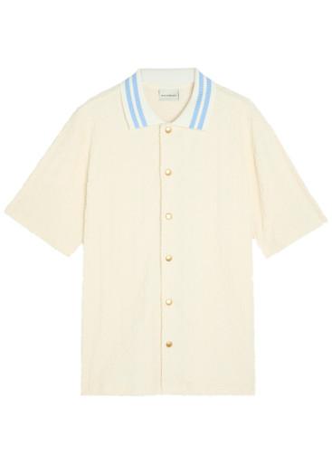 Monogramme terry cotton shirt by DROLE DE MONSIEUR