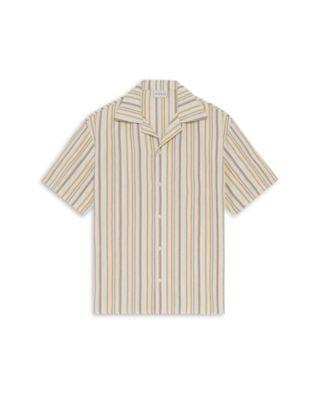 Rayee Relaxed Fit Chemise Stripe Shirt by DROLE DE MONSIEUR