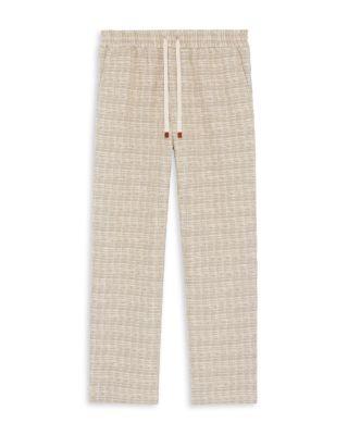 Relaxed Fit Tweed Drawstring Pants by DROLE DE MONSIEUR
