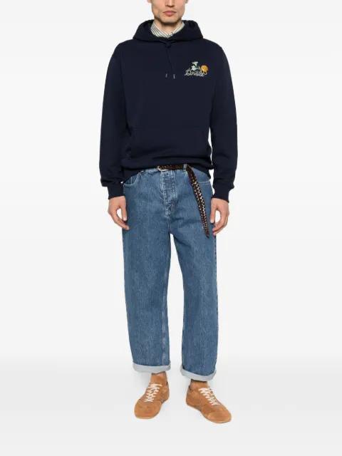 Shell embroidered hoodie by DROLE DE MONSIEUR