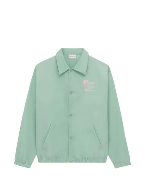 button graphic shirt jacket by DROLE DE MONSIEUR