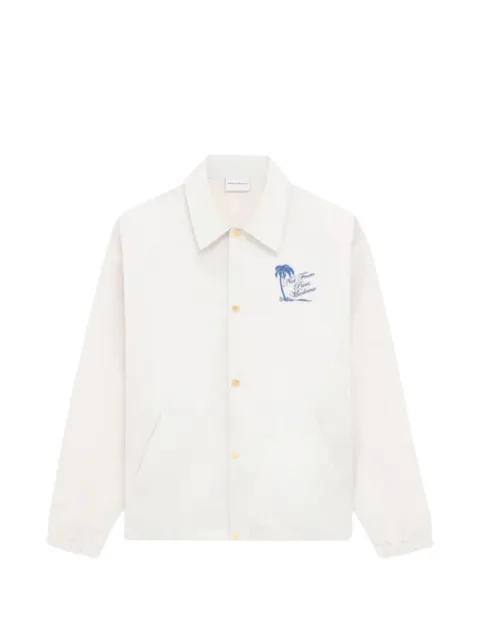 buttoned graphic shirt jacket by DROLE DE MONSIEUR