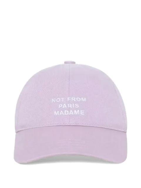 casquette slogan cap by DROLE DE MONSIEUR