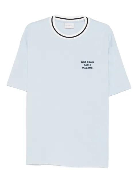 crew-neck T-shirt by DROLE DE MONSIEUR