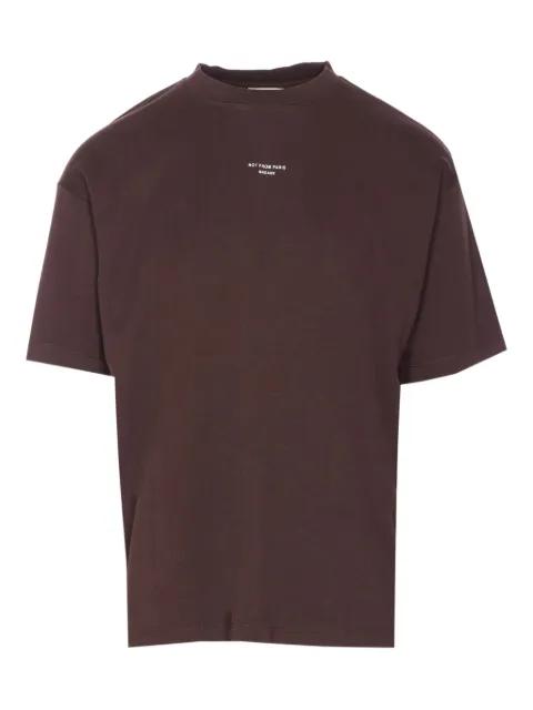 crew neck logo T-shirt by DROLE DE MONSIEUR