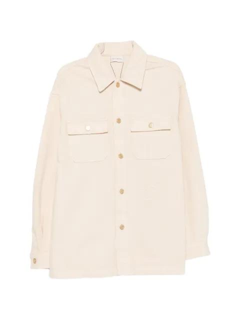 denim shirt jacket by DROLE DE MONSIEUR