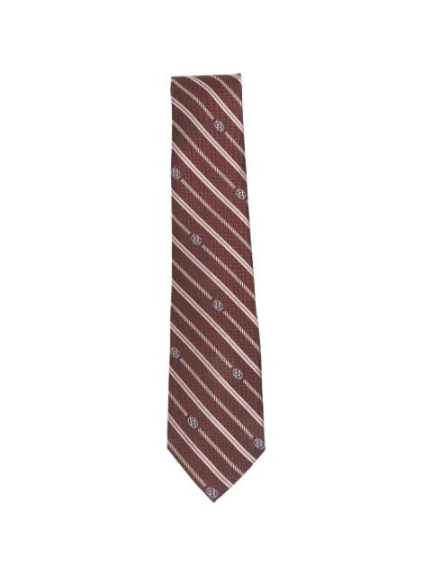 diagonal-stripe tie by DROLE DE MONSIEUR