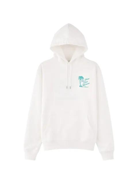 drawstring graphic hoodie by DROLE DE MONSIEUR