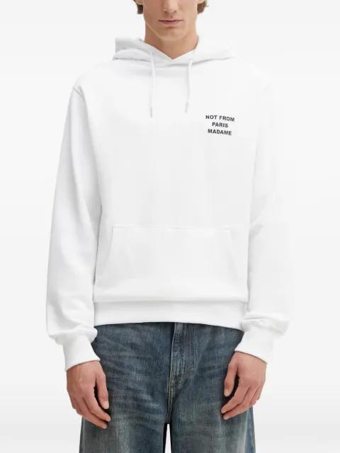 drawstring hoodie by DROLE DE MONSIEUR