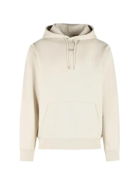 drawstring slogan-print hoodie by DROLE DE MONSIEUR