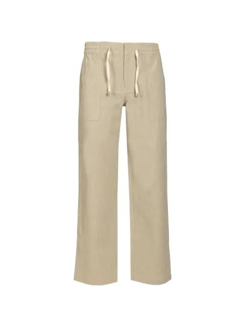 elasticated cotton trousers by DROLE DE MONSIEUR