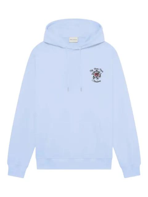 embroidered hoodied sweater by DROLE DE MONSIEUR