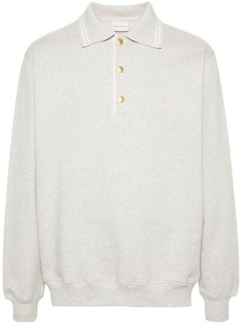 embroidered-logo cotton jumper by DROLE DE MONSIEUR