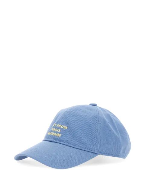 embroidery cap by DROLE DE MONSIEUR