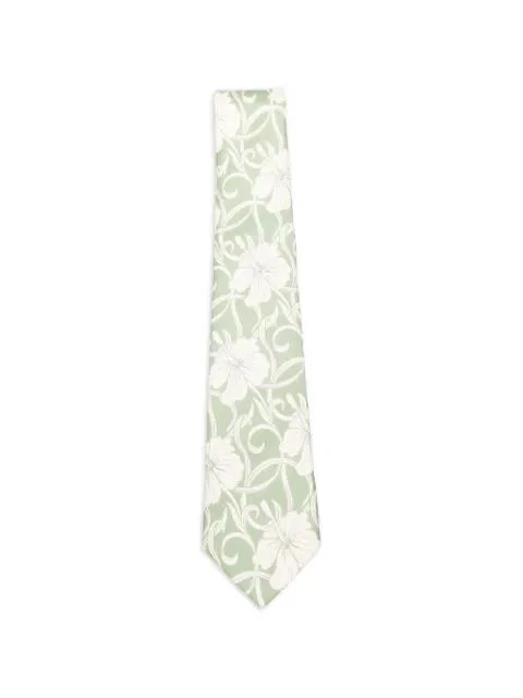 floral-print tie by DROLE DE MONSIEUR