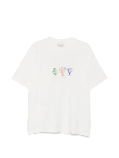 graphic-print cotton T-shirt by DROLE DE MONSIEUR