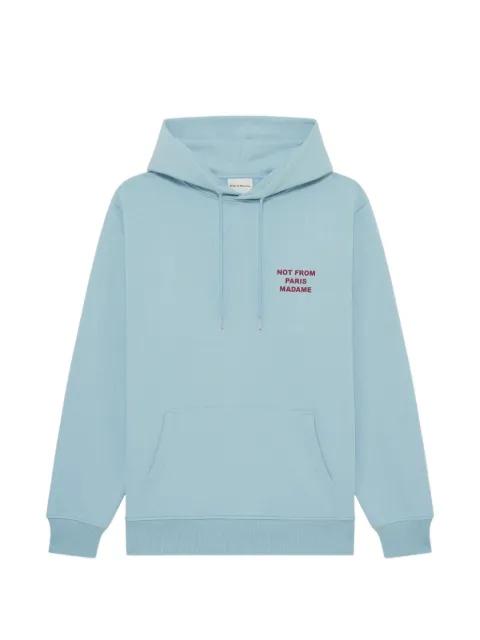 kangaroo-pocket hoodie by DROLE DE MONSIEUR