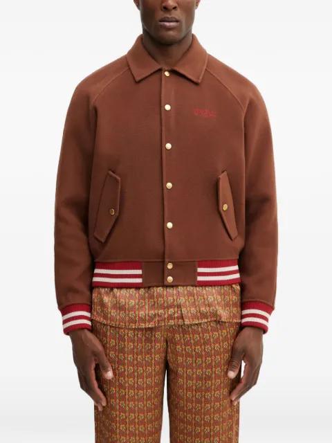 logo-embroidered bomber jacket by DROLE DE MONSIEUR