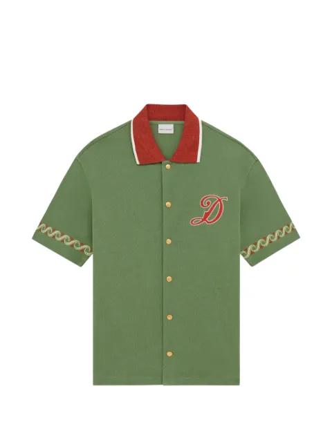 logo-embroidered shirt by DROLE DE MONSIEUR