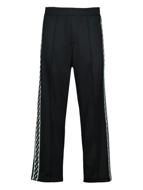 logo-embroidered track pants by DROLE DE MONSIEUR