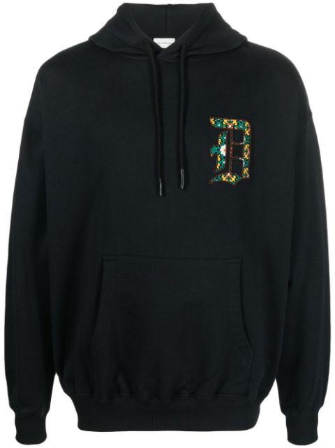 logo patch hoodie by DROLE DE MONSIEUR