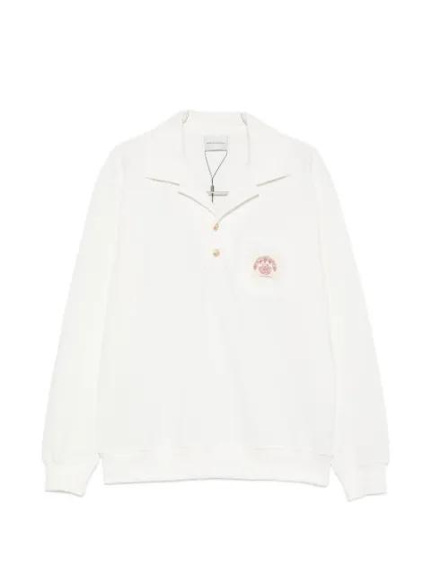 logo-patch polo shirt by DROLE DE MONSIEUR