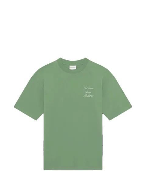 logo-print T-shirt by DROLE DE MONSIEUR