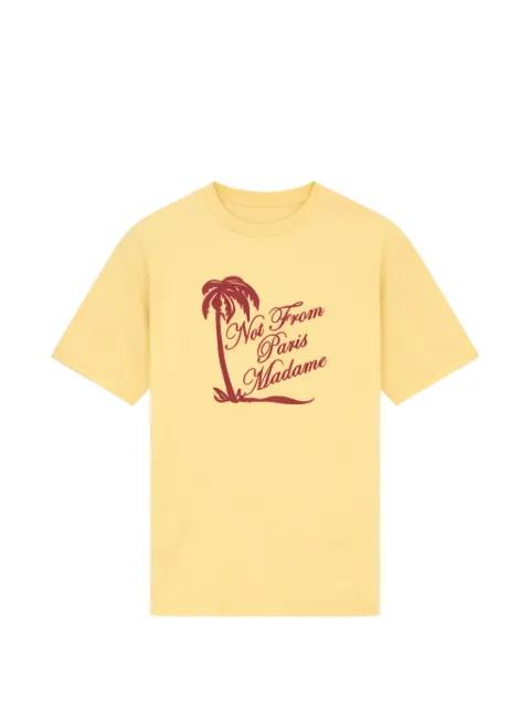 logo-print T-shirt by DROLE DE MONSIEUR