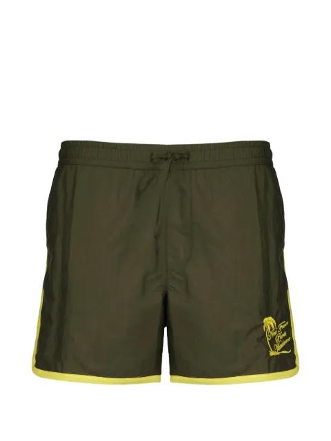 logo-print drawstring shorts by DROLE DE MONSIEUR