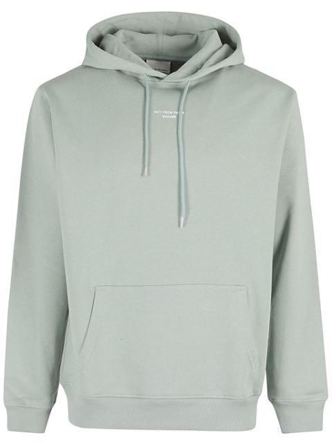 logo-print hoodie by DROLE DE MONSIEUR