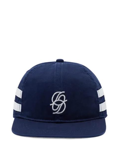 logo striped baseball cap by DROLE DE MONSIEUR