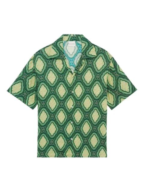 patterned short-sleeve shirt by DROLE DE MONSIEUR