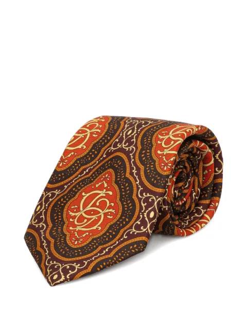 patterned tie by DROLE DE MONSIEUR