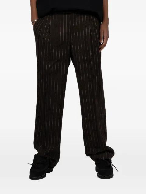 pinstripe trousers by DROLE DE MONSIEUR
