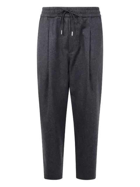 pleated drawstring trousers by DROLE DE MONSIEUR