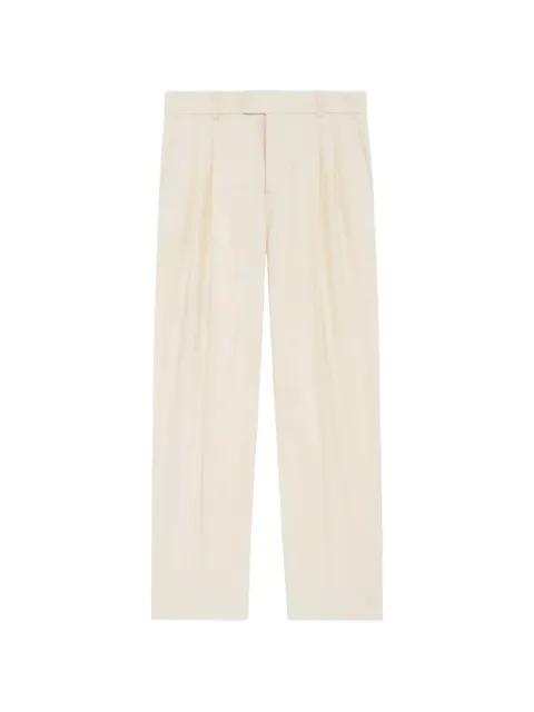 pleated-waistband golf trousers by DROLE DE MONSIEUR