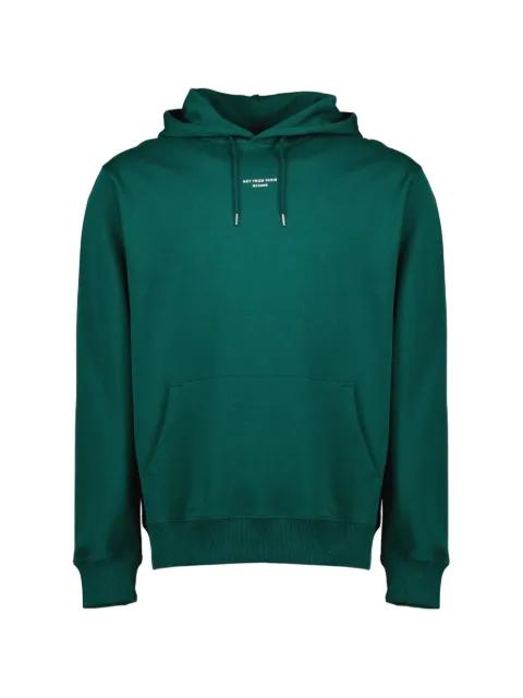 slogan-detail hoodie by DROLE DE MONSIEUR