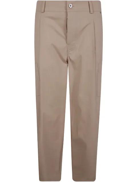 straight-leg cargo trousers by DROLE DE MONSIEUR
