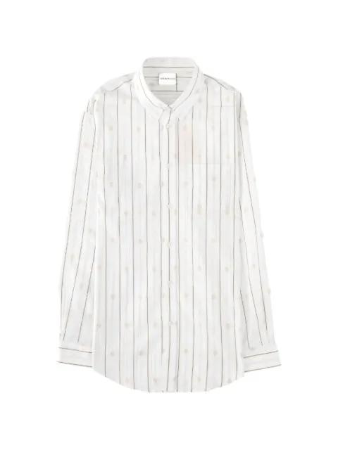 striped-pattern shirt by DROLE DE MONSIEUR
