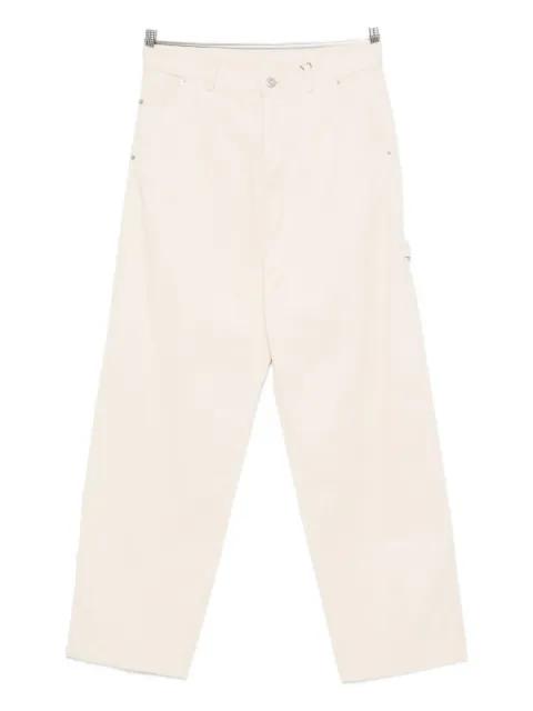 utility-pocket cotton trousers by DROLE DE MONSIEUR