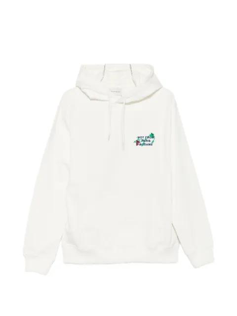 vine-embroidered hoodie by DROLE DE MONSIEUR