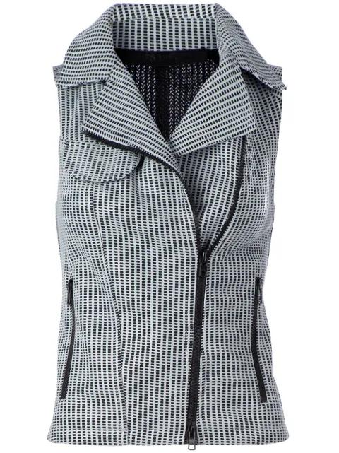 perforated gilet by DROME