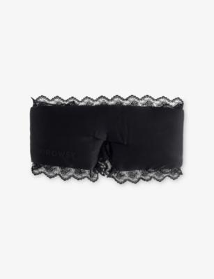 Paris Love Story Padded Silk Sleep Mask by DROWSY SLEEP CO
