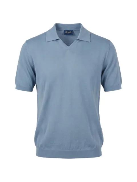 V-neck short-sleeved sweater by DRUMOHR