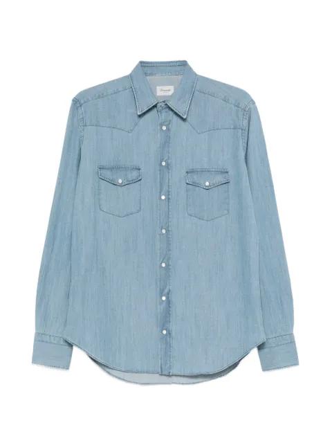 buttoned chest-pocket shirt by DRUMOHR