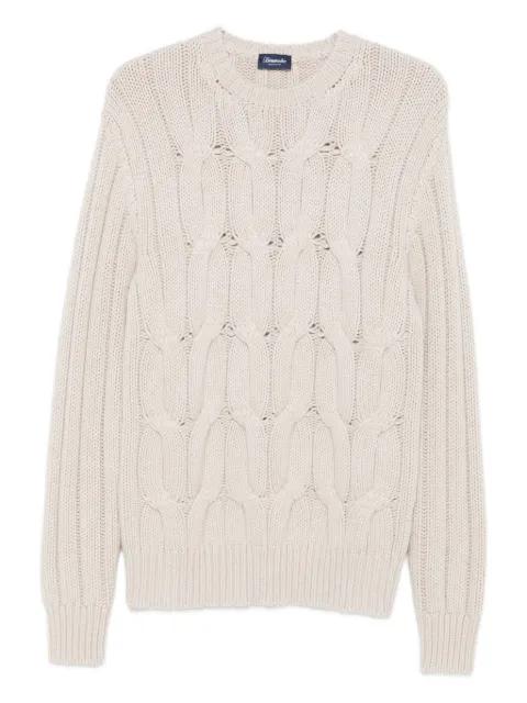 cable-knit crew-neck sweater by DRUMOHR