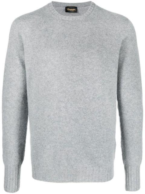 cashmere crew-neck jumper by DRUMOHR