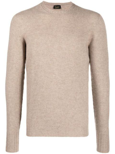 cashmere crew-neck jumper by DRUMOHR