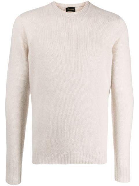 crew-neck cashmere jumper by DRUMOHR