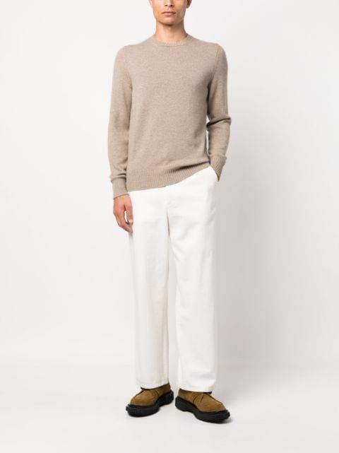 crew-neck cashmere sweater by DRUMOHR